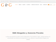 Tablet Screenshot of gigabogados.com